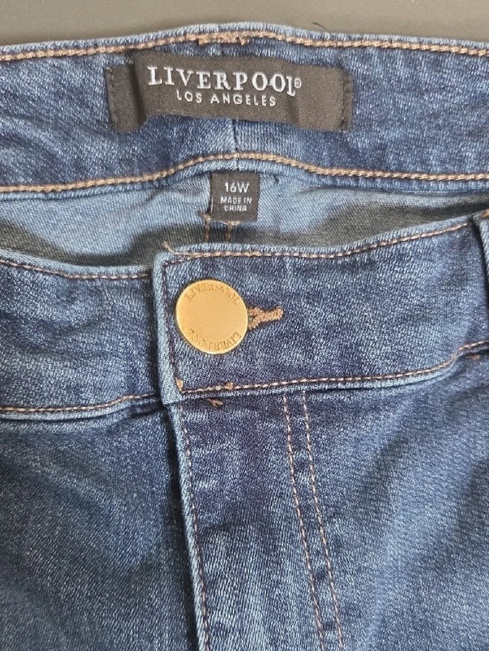Liverpool Women’s Skinny Jeans - Medium Blue Size 16